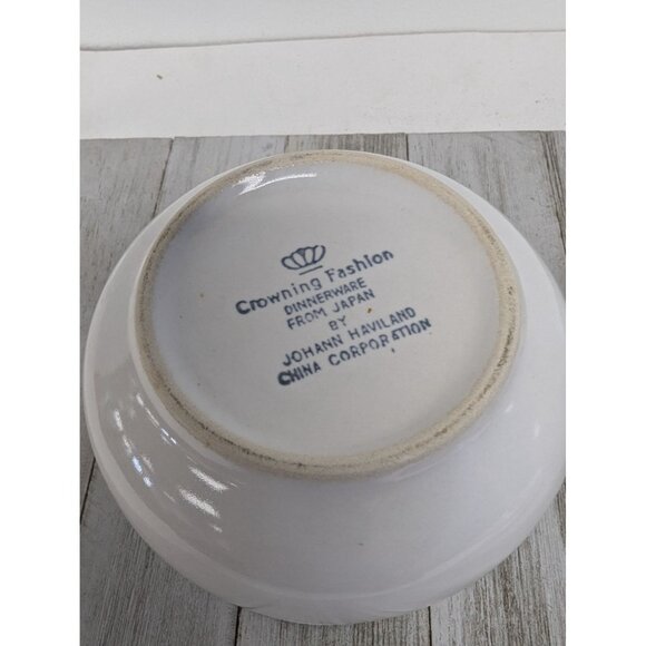 Vintage Johann Haviland Blue Bouquet Crowning Fashion Sugar Bowl Creamer Pitcher - Picture 8 of 9